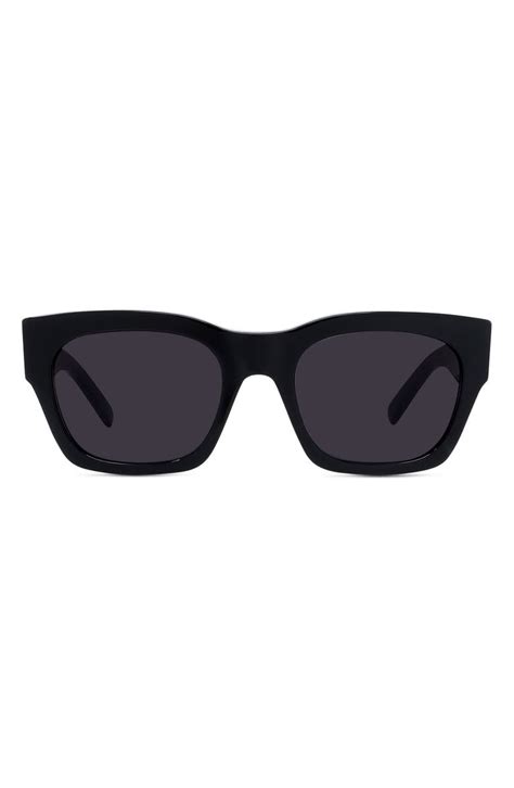 54mm square sunglasses givenchy|Givenchy 4G 54mm Square Sunglasses .